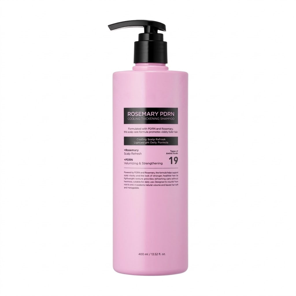 Rosemary PDRN Cooling Thickening Shampoo 400ml