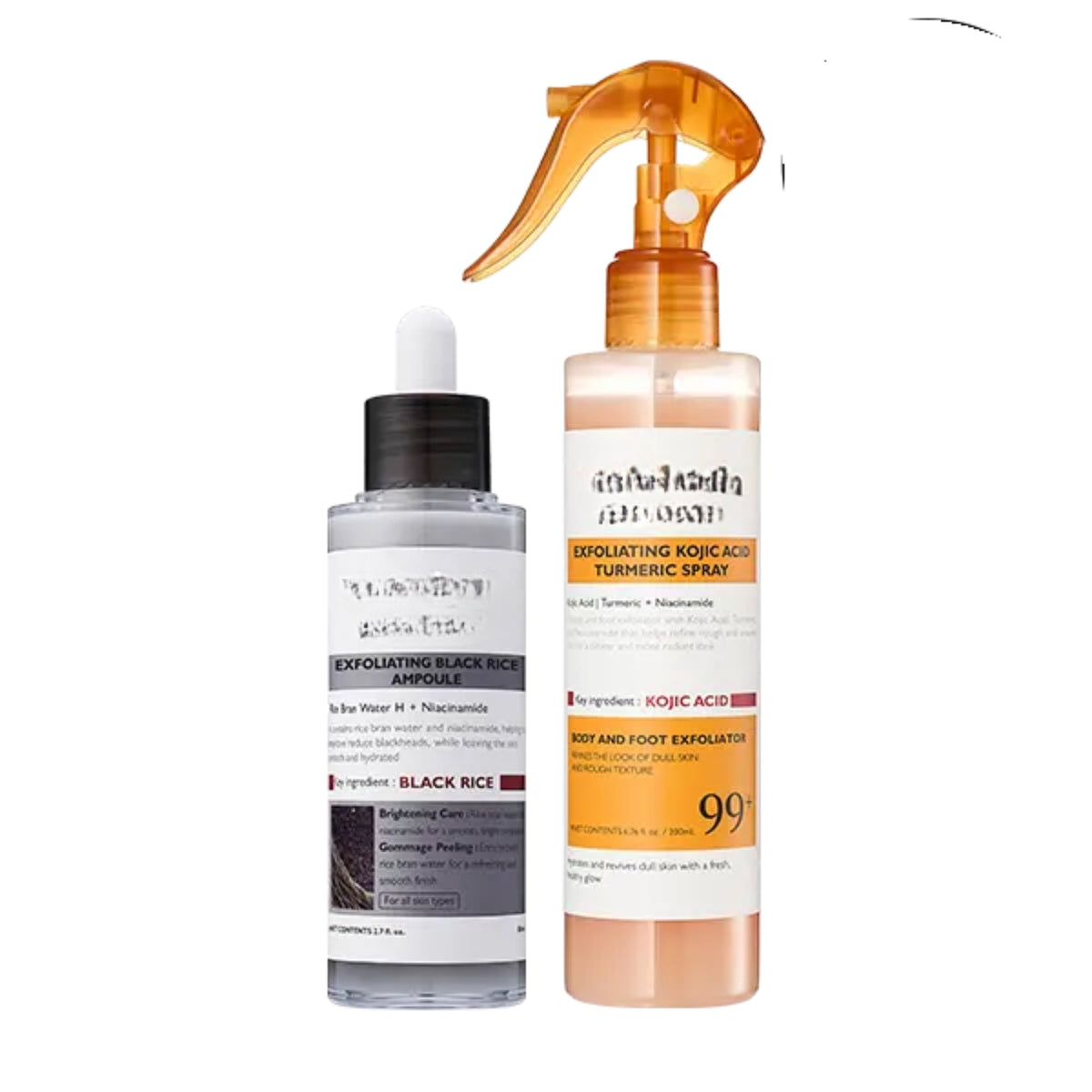 Body & Face Peel Shot Duo