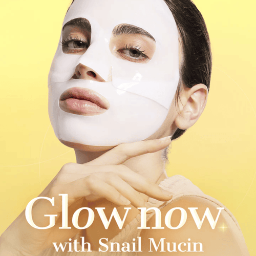 Advanced Snail Mucin Glass Glow Hydrogel Mask (3 sheets)